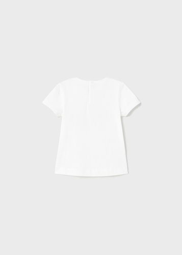 Mayoral fehér színű Ecofriends rövid ujjú lány felső