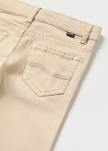 Mayoral slim fit Ecofriends bézs színű fiú nadrág