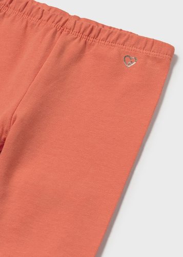 Mayoral narancs színű pamut lány térdnadrág