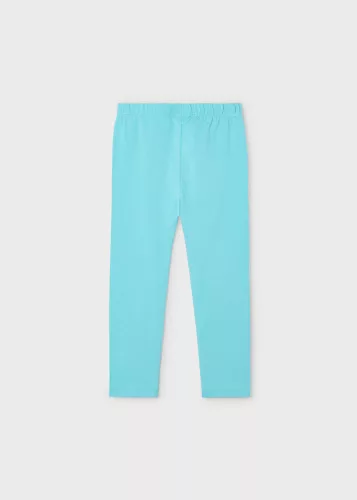 Mayoral türkiz színű pamut lány leggings 