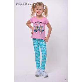 Chipi & Chips türkiz lány nadrág