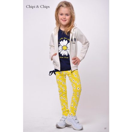 Chipi & Chips sárga margaréta lány nadrág