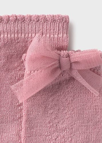 Mayoral rózsaszín masnis kislány zokni