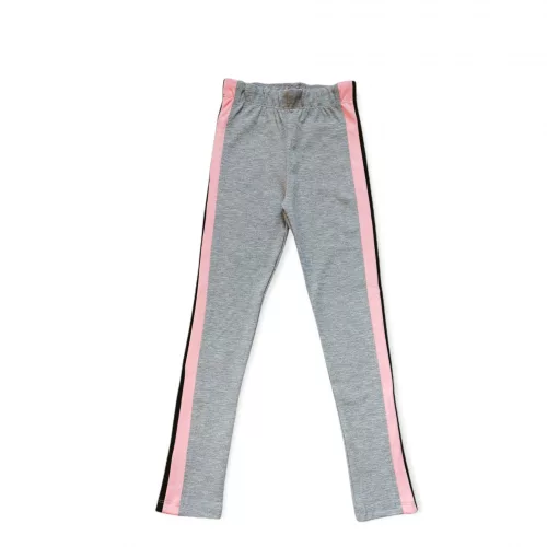 Chipi Chips punto anyag szürke  oldalt csíkos leggings