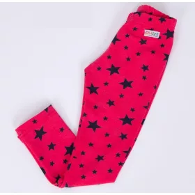 Pamut leggings csillag mintával