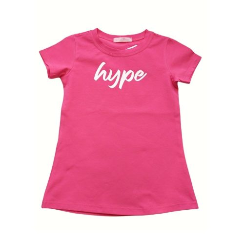 Chipi Chips Hype feliratos pink lány rövid  ujjú póló