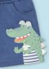 Mayoral krokodil mintás fiú rövidnadrág