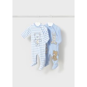 Mayoral 2db kék színű fiú rugdalózó szett