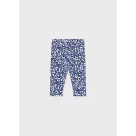 Mayoral kék virág mintás lány leggings 