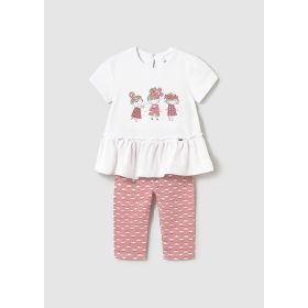 Mayoral kislány mintás leggings póló lány szett