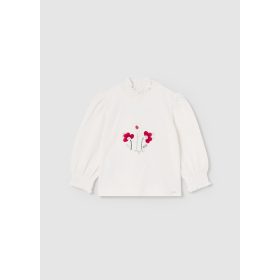 Mayoral fodros nyakú lány hosszú ujjú felső