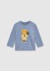Mayoral kék színű maci mintás fiú felső