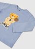 Mayoral kék színű maci mintás fiú felső