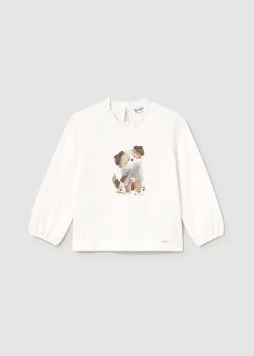 Mayoral hosszú ujjú lány felső kutya mintával