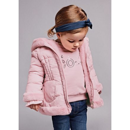 Mayoral rózaszín színű kifordíthatós ecofriends kislány kabát 2441