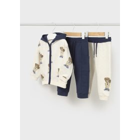 Mayoral 3 részes maci mintás fiú melegítő együttes