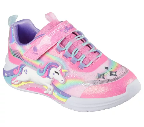 Skechers S-Lights-Unicorn Chaser lány sportcipő