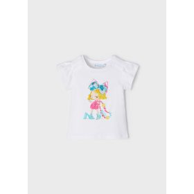 Mayoral kislány rövid ujjú pamut póló