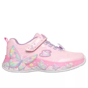 Skechers S-Lights pillangó mintás cipő