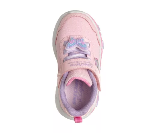 Skechers S-Lights pillangó mintás cipő