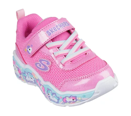 Skechers unikornis mintás kislány cipő