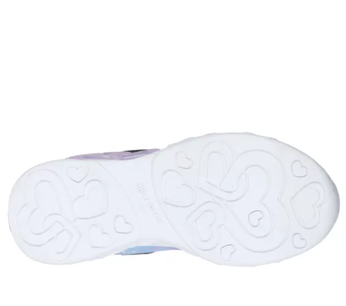 Skechers Infinite Heart Lights-Heart Jewels lány átmeneti cipő
