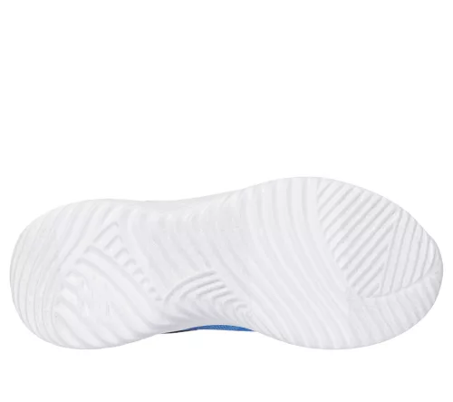 Skechers kék-rózsaszín csillogós vízálló lány sportcipő