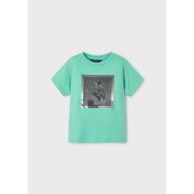 Mayoral fiú hologramos póló