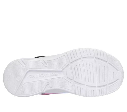 Skechers Microspec Advance gumi fűzős lány sportcipő
