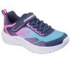 Skechers Microspec Advance gumi fűzős lány sportcipő