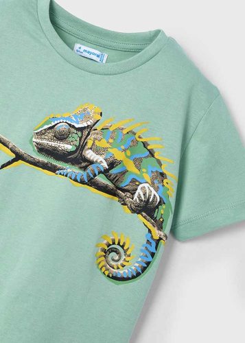 Mayoral kaméleon mintás fiú rövid ujjú póló