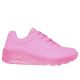 Skechers neon pink sportos lány cipő
