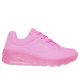 Skechers neon pink sportos lány cipő