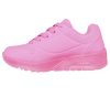 Skechers neon pink sportos lány cipő