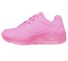 Skechers neon pink sportos lány cipő