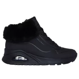 Skechers Street UNO fekete lány cipő