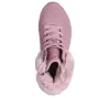 Skechers UNO - Fall Air mályva szőrmés lány bakancs