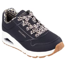 Skechers UNO Gen1 leopárd mintás lány cipő