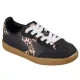 Skechers Hotspot fekete leopárd mintás lány cipő