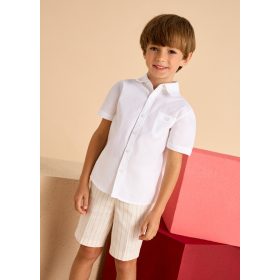 Mayoral fehér rövid ujjú zsebes ing