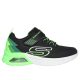 Skechers fekete zöld fiú sportos cipő