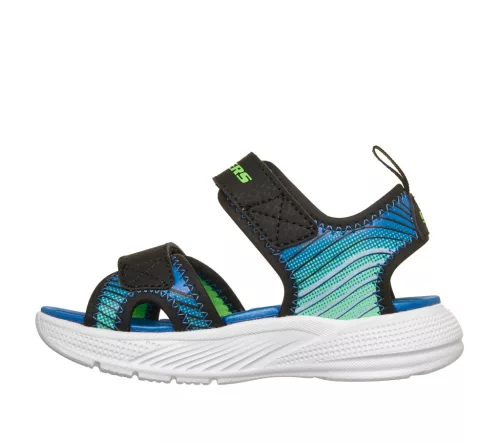 Skechers Microspec Splash kék fiú szandál