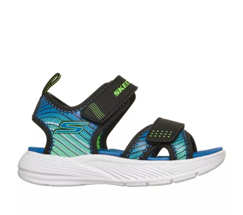Skechers Microspec Splash kék fiú szandál