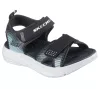 Skechers Microspec Splash fekete fiú szandál