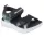 Skechers Microspec Splash fekete fiú szandál