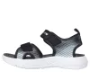 Skechers Microspec Splash fekete fiú szandál