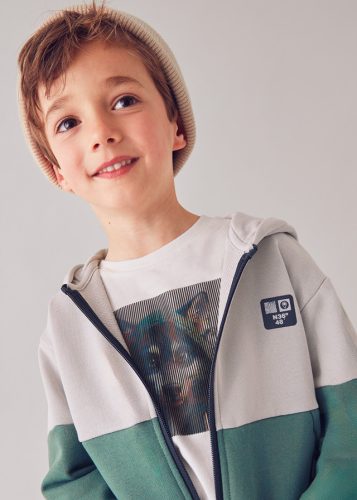 Mayoral kapucnis fiú kardigán