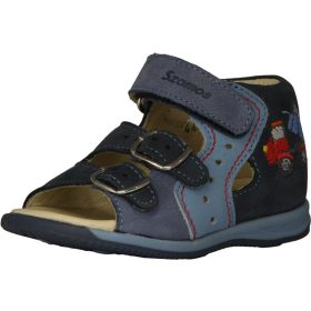Szamos Kölyök három ponton záródó kék fiú szandál