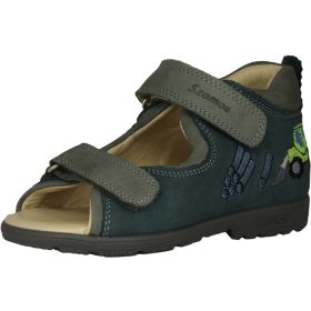   Szamos Kölyök supinalt két tépőzáras fiú bőr szandál