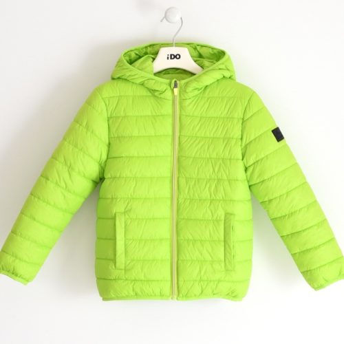 Ido zöld átmeneti kapucnis fiú kabát 
